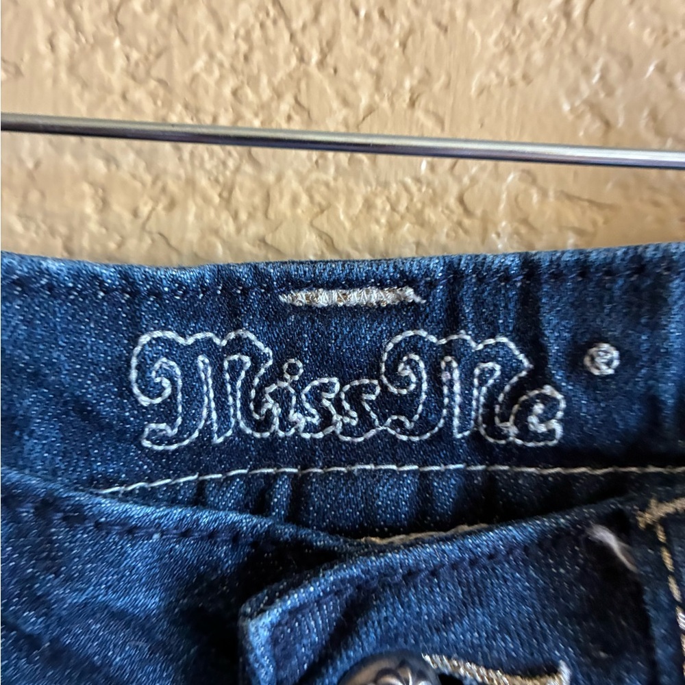 Miss Me Dark Blue Denim Jeans